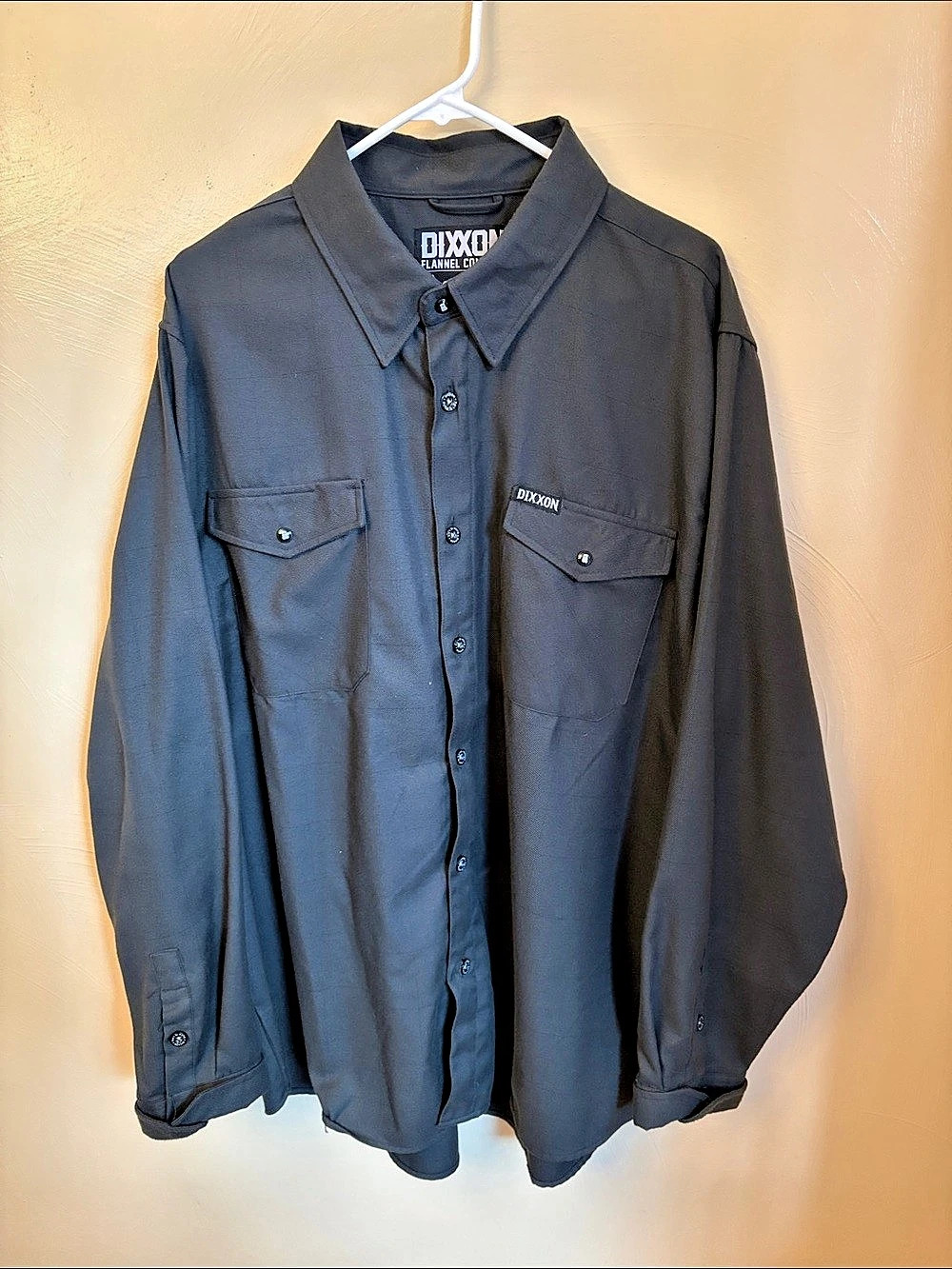 Dixxon Flannel Company Snap-Front Button Down in Gray - The Ned